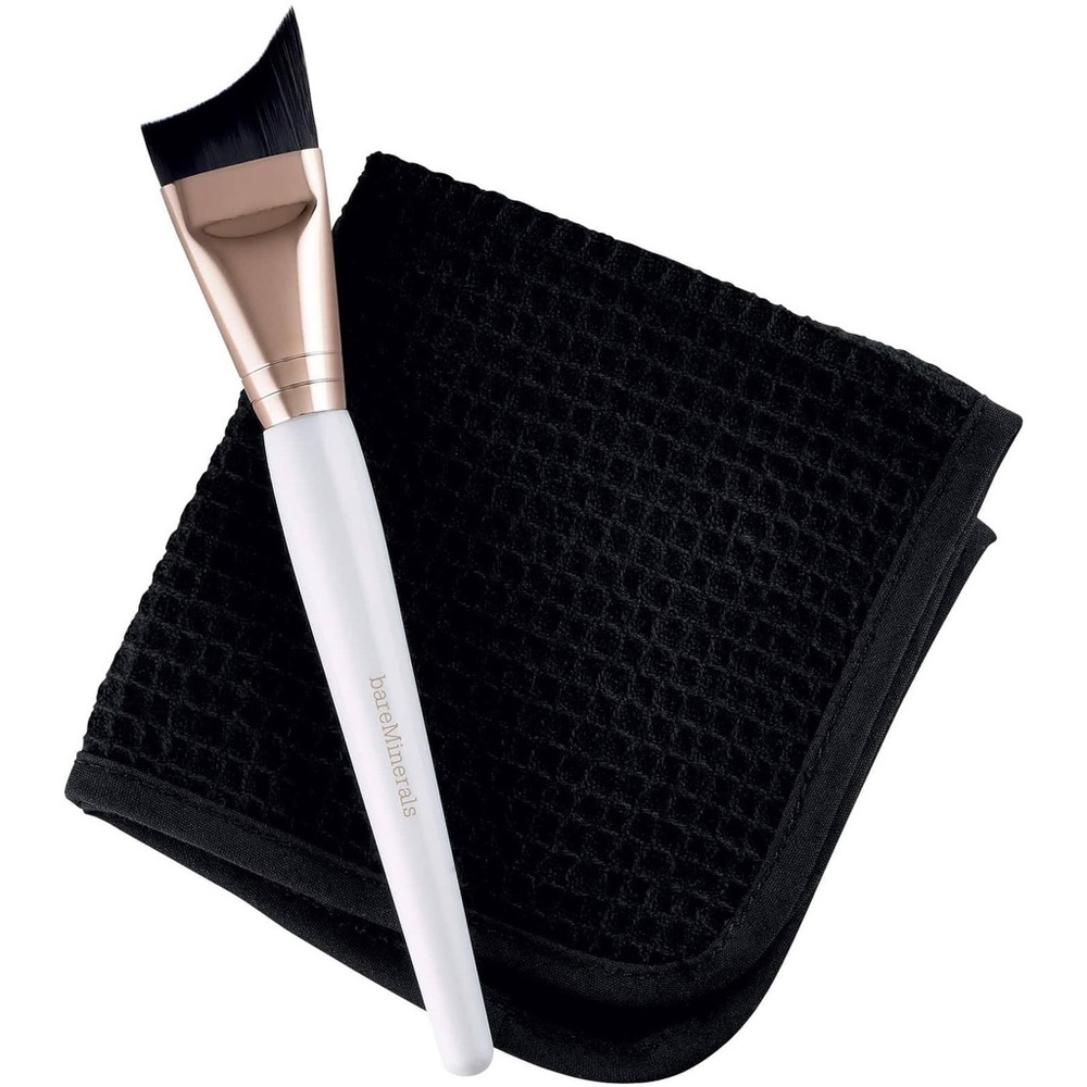 new bareMinerals ㋛ Beauty Mask Essentials Set ㋛ Product Brush + Cleaning Cloth ㋛ - Picture 3 of 15